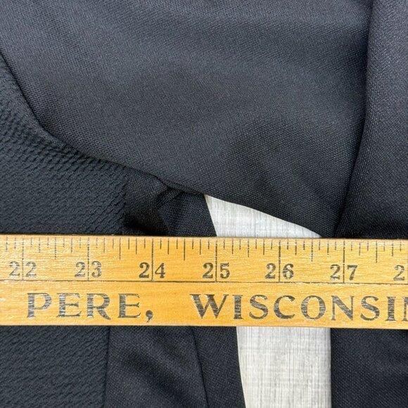 ✅Womens 3XL Adidas Full-Zip Track Jacket Black Lightweight Warm-Up Activewear - Picture 4 of 10